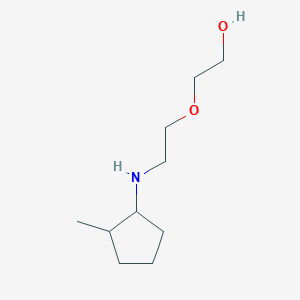 2-{2-[(2-Methylcyclopentyl)amino]ethoxy}ethan-1-ol