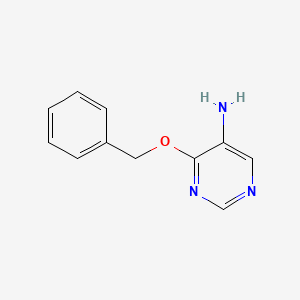 4-(Benzyloxy)pyrimidin-5-amine