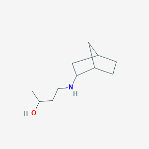 4-({Bicyclo[2.2.1]heptan-2-yl}amino)butan-2-ol