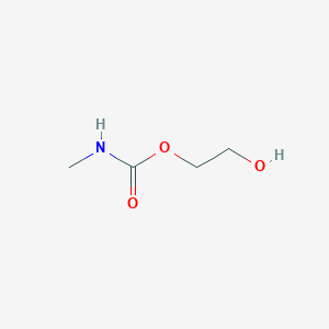 B1331476 2-hydroxyethyl N-methylcarbamate CAS No. 13296-57-6