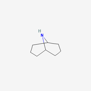 molecular formula C8H15N B1331481 9-氮杂双环[3.3.1]壬烷 CAS No. 280-97-7