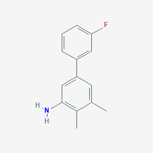 5-(3-Fluorophenyl)-2,3-dimethylaniline