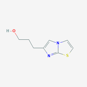 3-(Imidazo[2,1-B][1,3]thiazol-6-YL)propan-1-OL