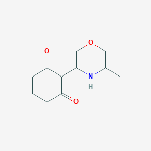 2-(5-Methylmorpholin-3-yl)cyclohexane-1,3-dione