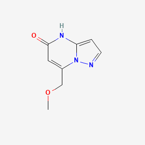 7-(methoxymethyl)-4H,5H-pyrazolo[1,5-a]pyrimidin-5-one