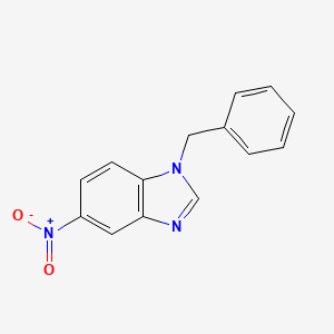 B1331499 1-benzyl-5-nitro-1H-1,3-benzimidazole CAS No. 15207-93-9