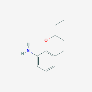 2-(Butan-2-yloxy)-3-methylaniline