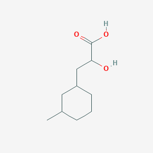 2-Hydroxy-3-(3-methylcyclohexyl)propanoic acid