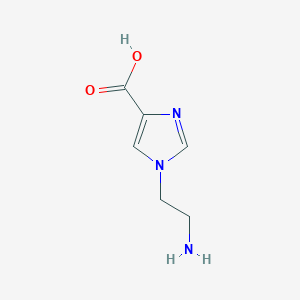 1-(2-aminoethyl)-1H-imidazole-4-carboxylic acid