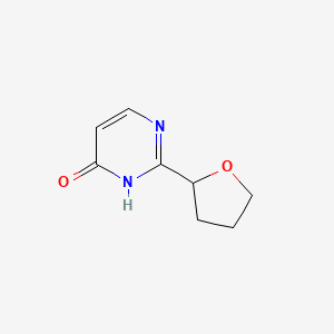 2-(Oxolan-2-yl)-3,4-dihydropyrimidin-4-one