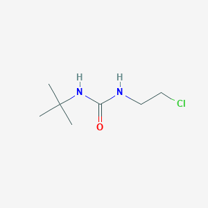 molecular formula C7H15ClN2O B1331529 1-叔丁基-3-(2-氯乙基)脲 CAS No. 13908-02-6