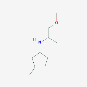 N-(1-methoxypropan-2-yl)-3-methylcyclopentan-1-amine