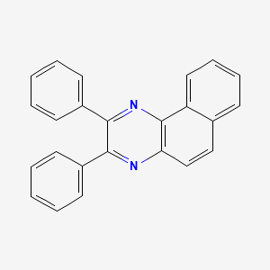 molecular formula C24H16N2 B1331531 2,3-二苯基苯并[f]喹喔啉 CAS No. 10322-25-5