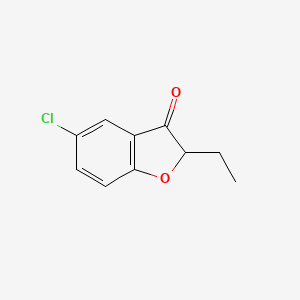 5-Chloro-2-ethyl-2,3-dihydro-1-benzofuran-3-one