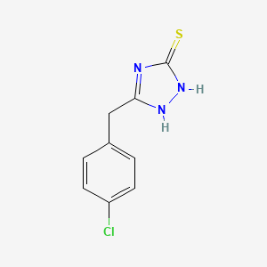 5-(4-Chloro-benzyl)-4H-[1,2,4]triazole-3-thiol