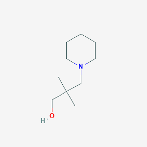 B1331541 2,2-Dimethyl-3-(piperidin-1-yl)propan-1-ol CAS No. 4667-61-2