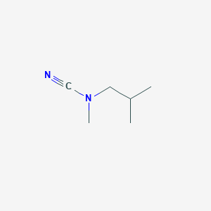 Cyano(methyl)(2-methylpropyl)amine