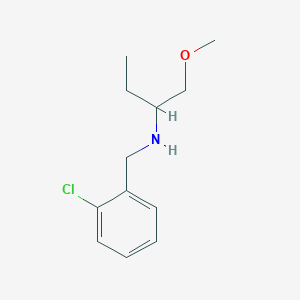 [(2-Chlorophenyl)methyl](1-methoxybutan-2-yl)amine