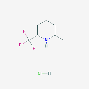 2-Methyl-6-(trifluoromethyl)piperidine hydrochloride