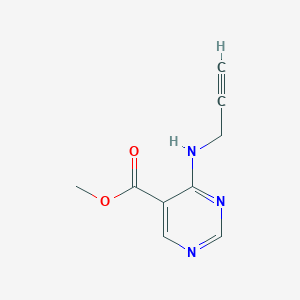 Methyl 4-[(prop-2-yn-1-yl)amino]pyrimidine-5-carboxylate