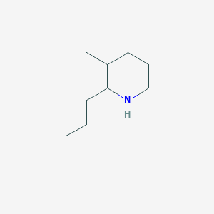 2-Butyl-3-methylpiperidine