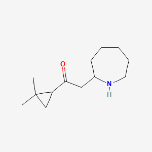 2-(Azepan-2-yl)-1-(2,2-dimethylcyclopropyl)ethan-1-one