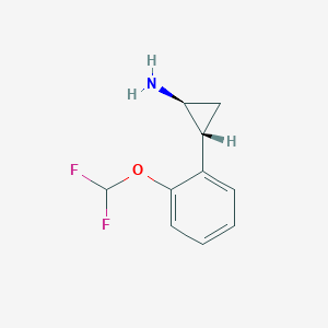 (1S,2R)-2-[2-(Difluoromethoxy)phenyl]cyclopropan-1-amine