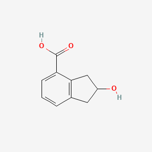 2-Hydroxy-2,3-dihydro-1H-indene-4-carboxylic acid