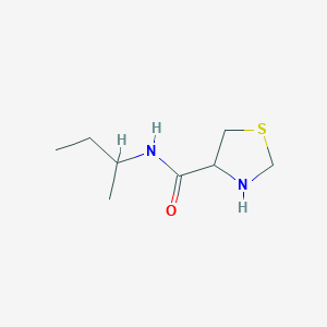 N-(butan-2-yl)-1,3-thiazolidine-4-carboxamide