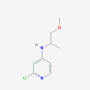 2-chloro-N-(1-methoxypropan-2-yl)pyridin-4-amine