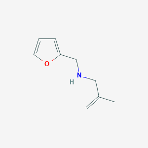 (Furan-2-ylmethyl)(2-methylprop-2-en-1-yl)amine