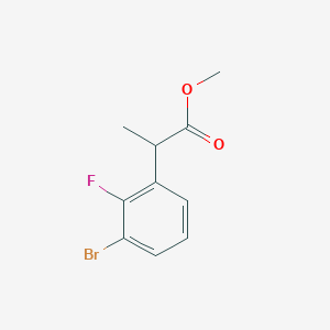 Methyl 2-(3-bromo-2-fluorophenyl)propanoate