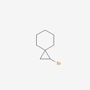 molecular formula C8H13Br B13316142 1-Bromospiro[2.5]octane 