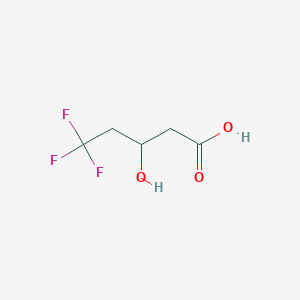 5,5,5-Trifluoro-3-hydroxypentanoic acid