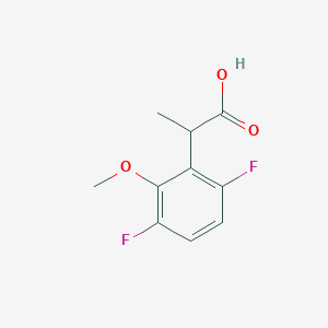 2-(3,6-Difluoro-2-methoxyphenyl)propanoic acid