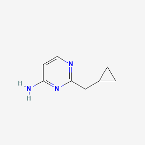 2-(Cyclopropylmethyl)pyrimidin-4-amine