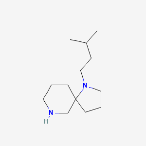 1-(3-Methylbutyl)-1,7-diazaspiro[4.5]decane