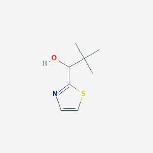 2,2-Dimethyl-1-(1,3-thiazol-2-yl)propan-1-ol