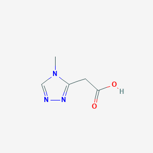 2-(4-methyl-4H-1,2,4-triazol-3-yl)acetic acid