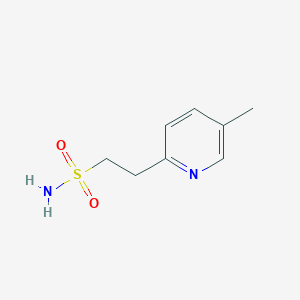 2-(5-Methylpyridin-2-yl)ethane-1-sulfonamide