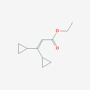 Ethyl 3,3-dicyclopropylacrylate