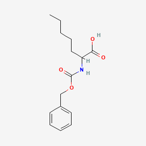 2-{[(Benzyloxy)carbonyl]amino}heptanoic acid