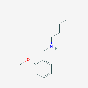 [(2-Methoxyphenyl)methyl](pentyl)amine