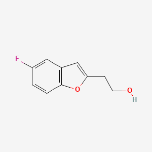 2-(5-Fluoro-1-benzofuran-2-yl)ethan-1-ol