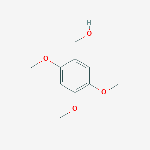 molecular formula C10H14O4 B1331670 (2,4,5-三甲氧基苯基)甲醇 CAS No. 30038-31-4