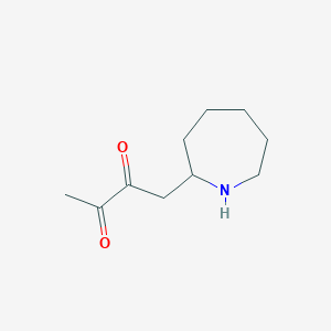 1-(Azepan-2-yl)butane-2,3-dione