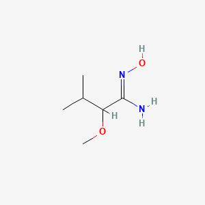 N'-Hydroxy-2-methoxy-3-methylbutanimidamide