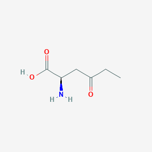 (2R)-2-Amino-4-oxohexanoic acid