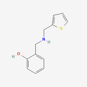 2-{[(Thiophen-2-ylmethyl)amino]methyl}phenol