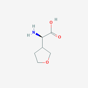 (2R)-2-Amino-2-(oxolan-3-yl)acetic acid